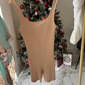 Tan zara romper romper